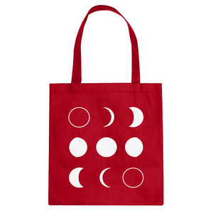 Tote Moon Phases Canvas Tote Bag