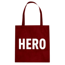 Hero Cotton Canvas Tote Bag