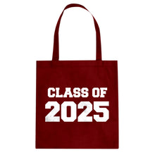 Class of 2025 Cotton Canvas Tote Bag