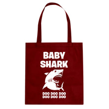 Baby Shark Cotton Canvas Tote Bag