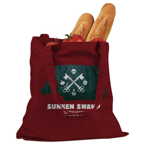 Sunken Swamp Turnip Farms Cotton Canvas Tote Bag