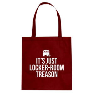 Locker-Room Treason Cotton Canvas Tote Bag