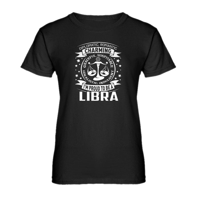 Womens Libra Astrology Zodiac Sign Ladies' T-shirt