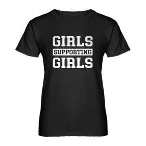 Womens Girls Supporting Girls Ladies' T-shirt