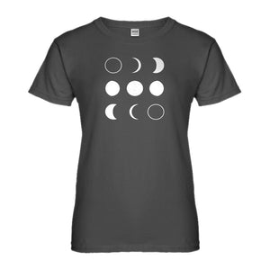 Womens Moon Phases Ladies' T-shirt