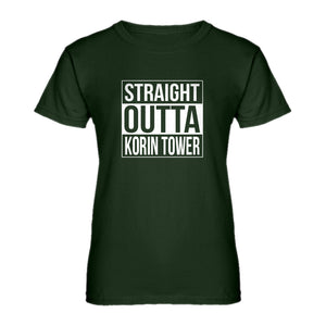 Womens Straight Outta Korin Tower Ladies' T-shirt