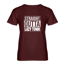 Womens Straight Outta Lazy Town Ladies' T-shirt