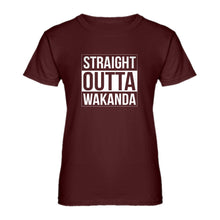 Womens Straight Outta Wakanda Ladies' T-shirt