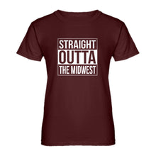 Womens Straight Outta the Midwest Ladies' T-shirt