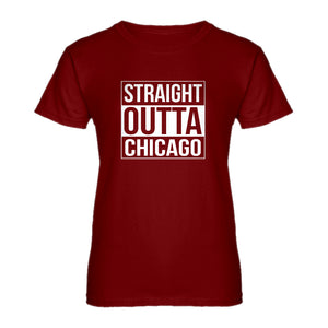 Womens Straight Outta Chicago Ladies' T-shirt