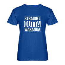 Womens Straight Outta Wakanda Ladies' T-shirt