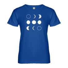 Womens Moon Phases Ladies' T-shirt