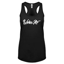 Racerback Woke AF Womens Tank Top