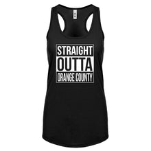 Straight Outta Orange County Womens Racerback Tank Top