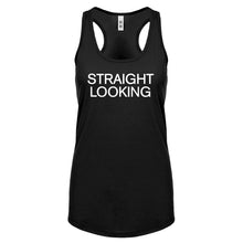 Straight Looking Womens Racerback Tank Top