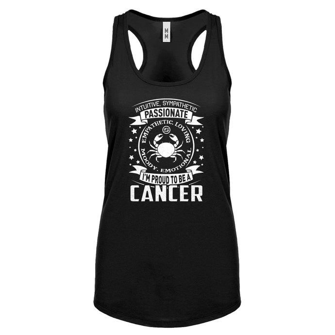 Racerback Cancer Astrology Zodiac Sign Womens Tank Top