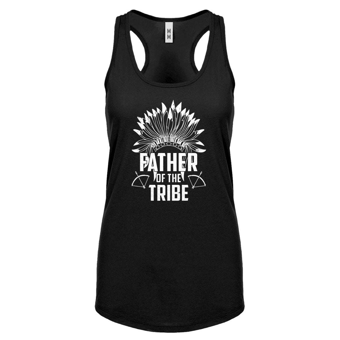 Racerback Father of the Tribe Womens Tank Top