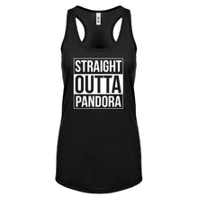 Racerback Straight Outta Pandora Womens Tank Top