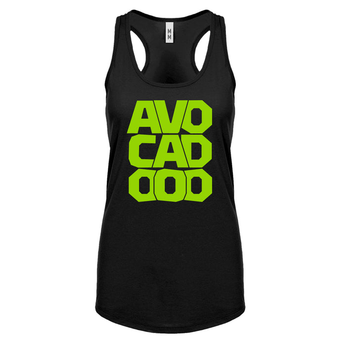 Racerback Avocado Womens Tank Top