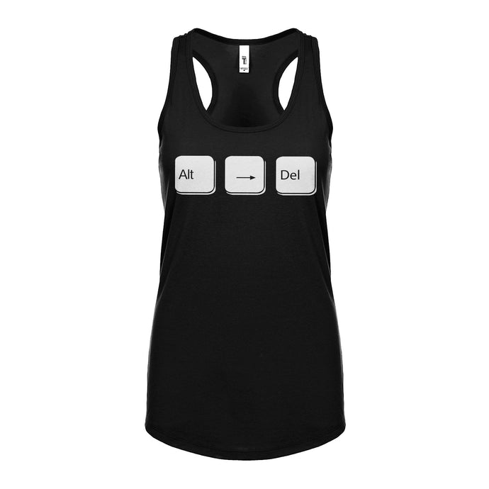 Alt Right Delete Womens Sleeveless Tank Top