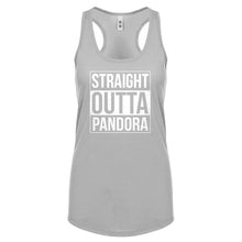 Racerback Straight Outta Pandora Womens Tank Top