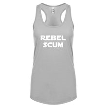 Racerback Rebel Scum Womens Tank Top