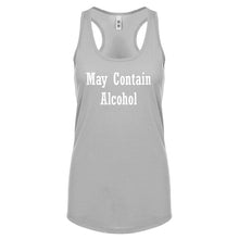 May Contain Alcohol Womens Racerback Tank Top