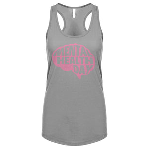 Mental Health Day Womens Racerback Tank Top