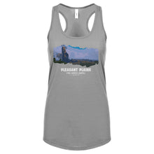 Pleasant Plains Fine Lumber Sawmill Womens Racerback Tank Top