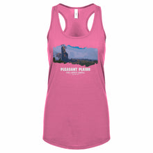 Pleasant Plains Fine Lumber Sawmill Womens Racerback Tank Top