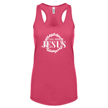 Racerback Yall Need Jesus Womens Tank Top