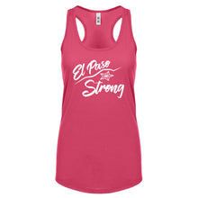 El Paso Strong Star Womens Racerback Tank Top