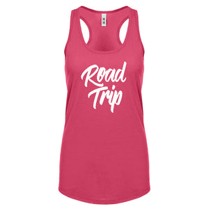 Racerback Road Trip Vacation Womens Tank Top