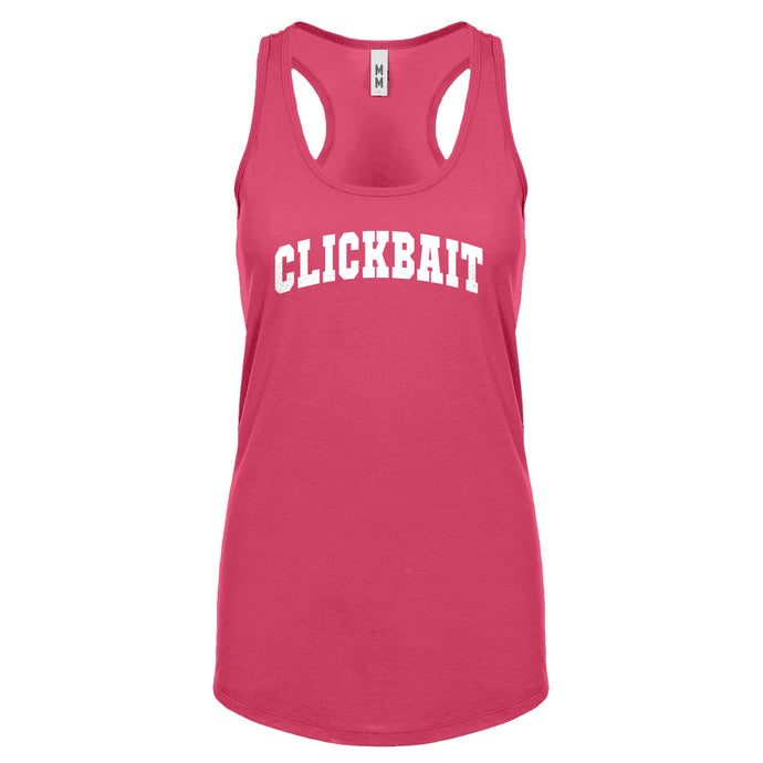 Racerback Clickbait Womens Tank Top