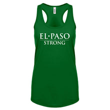 El Paso Strong Womens Racerback Tank Top