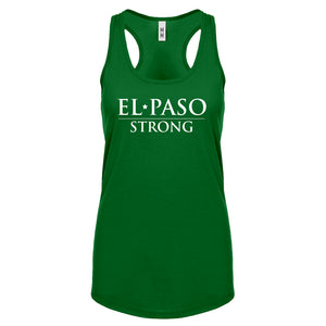 El Paso Strong Womens Racerback Tank Top