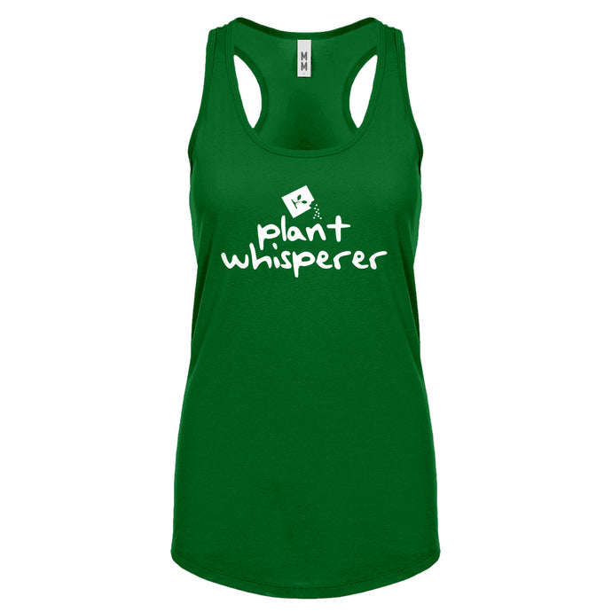 Racerback Plant Whisperer Womens Tank Top