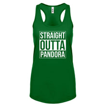 Racerback Straight Outta Pandora Womens Tank Top