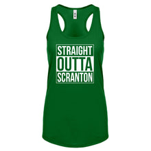 Straight Outta Scranton Womens Racerback Tank Top