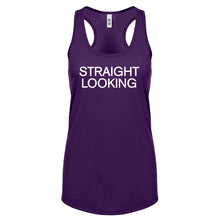 Straight Looking Womens Racerback Tank Top