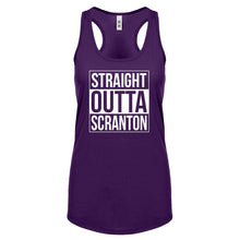 Straight Outta Scranton Womens Racerback Tank Top