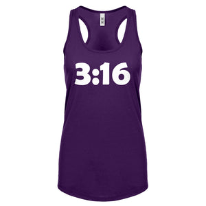 THREE SIXTEEN Womens Racerback Tank Top