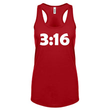 THREE SIXTEEN Womens Racerback Tank Top