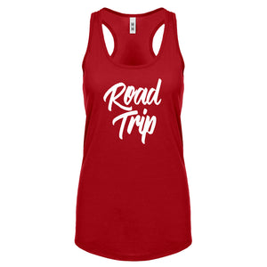 Racerback Road Trip Vacation Womens Tank Top