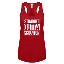 Straight Outta Scranton Womens Racerback Tank Top