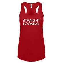 Straight Looking Womens Racerback Tank Top