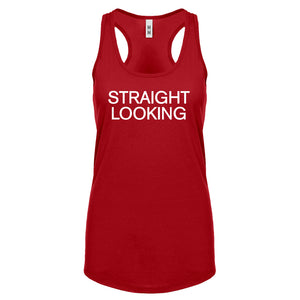 Straight Looking Womens Racerback Tank Top