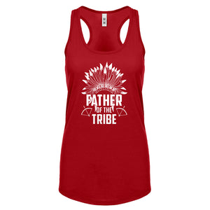 Racerback Father of the Tribe Womens Tank Top