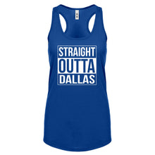 Straight Outta Dallas Womens Racerback Tank Top