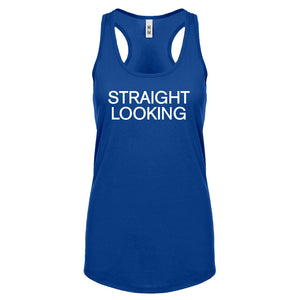 Straight Looking Womens Racerback Tank Top